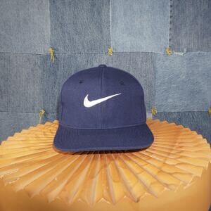 7 - Vintage / Y2K Nike Front and Back Embroidered Fitted Cap
